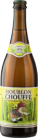 Houblon Chouffe fles van 0,75 liter Houblon Chouffe fles van 0,75 liter